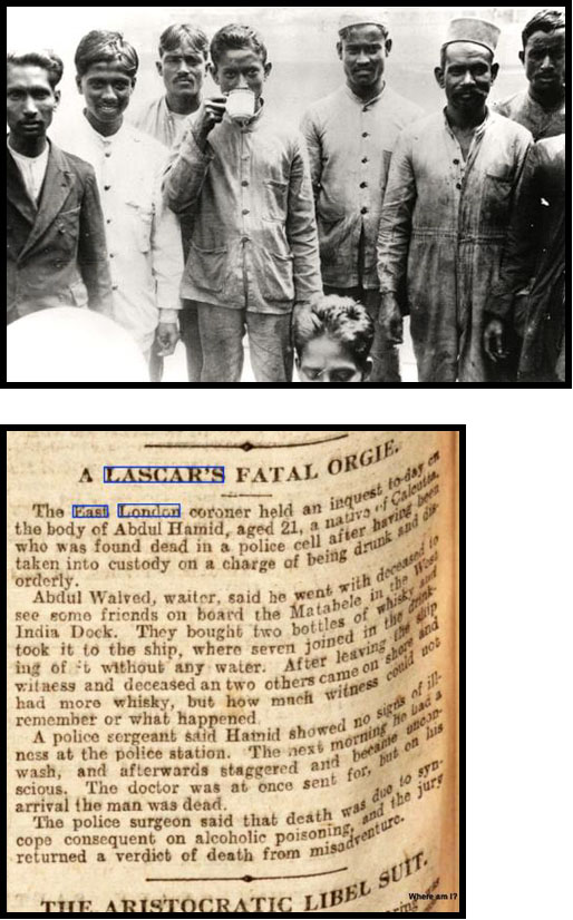 Death of a lascar in police custody in 1902